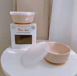  Bát Ăn Dặm Silicon Kèm Nắp Barrot 