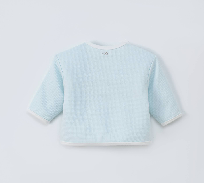  NOUS - Áo Khoác Màu Xanh 