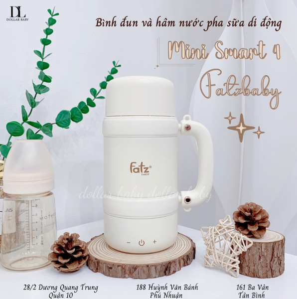  FATZ BABY - Bình Đun Và Hâm Nước Pha Sữa Di Động - Mini Smart 4 