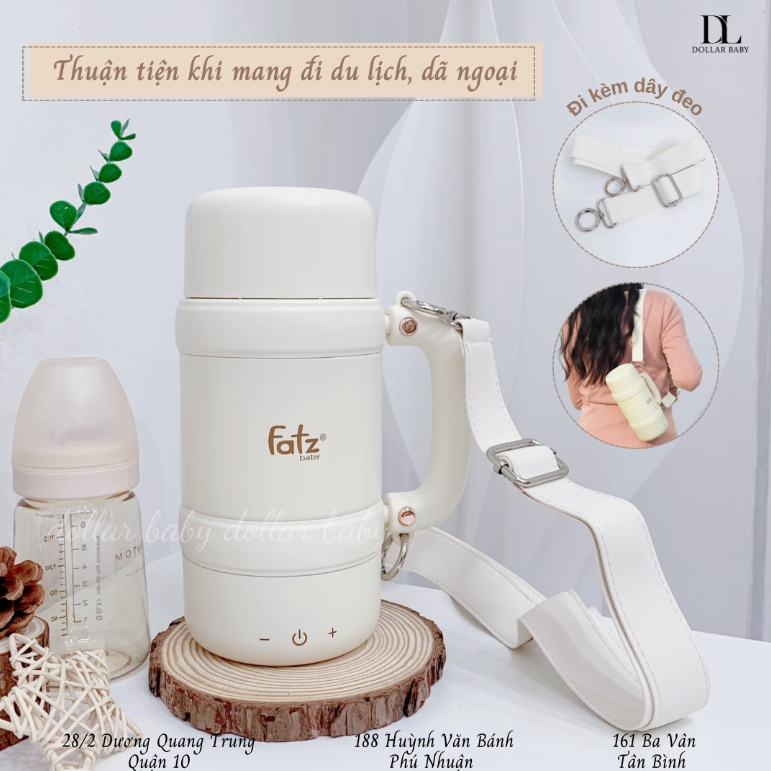  FATZ BABY - Bình Đun Và Hâm Nước Pha Sữa Di Động - Mini Smart 4 