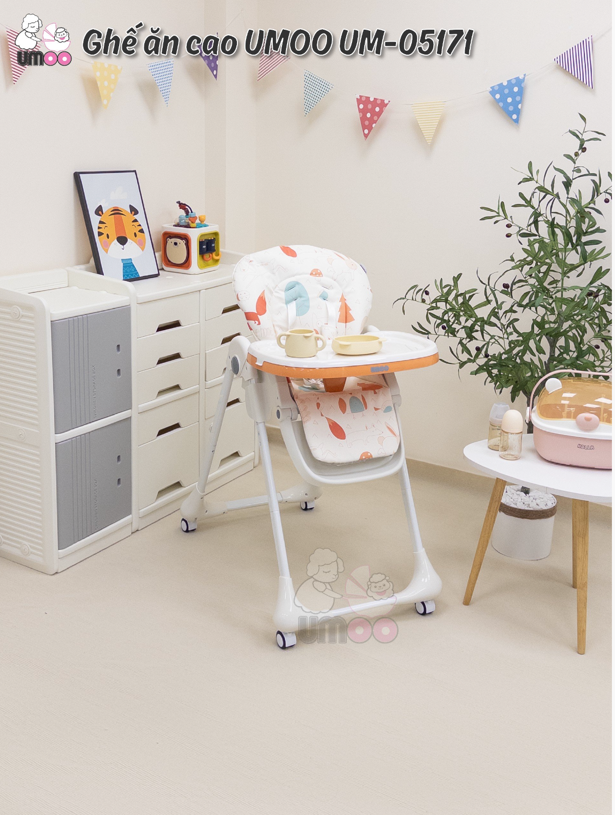  GHẾ ĂN DẶM UMOO UM-05171 