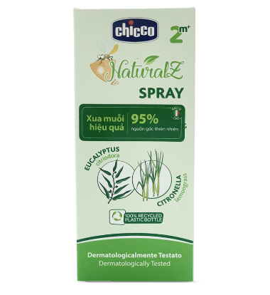  Xịt Bảo Vệ Da Chiết Xuất Tinh Dầu Tự Nhiên Chicco 