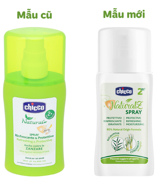  Xịt Bảo Vệ Da Chiết Xuất Tinh Dầu Tự Nhiên Chicco 