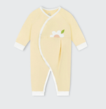  Body dài tay La Pomme thắt nơ xinh xắn - Vàng 