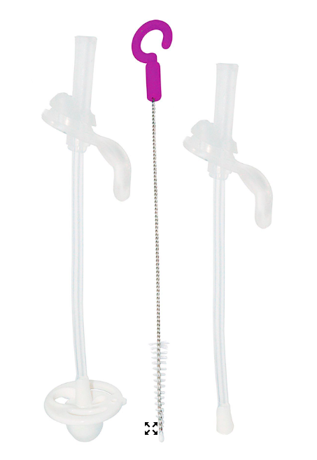  Ống Hút Thay Thế Bình Nước B.box 360 Độ + Bộ Dụng Cụ Vệ Sinh 