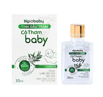  Tinh Dầu Tràm Cỏ Thơm Hipobaby 30ml 
