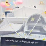  Baby Trend Lil Snooze Deluxe II Playard - Nôi Cũi Vải Gấp Gọn Đa Năng 