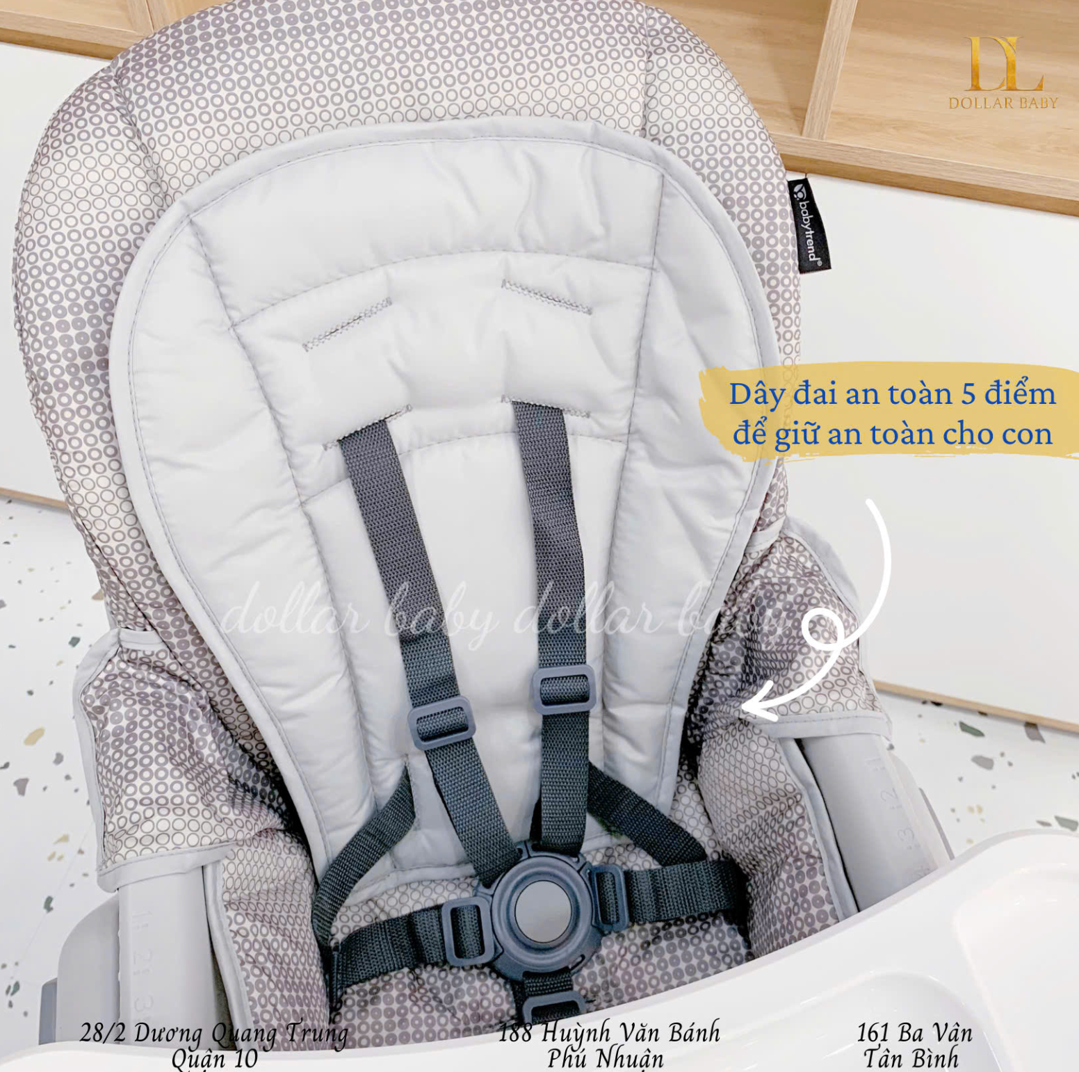 Ghế ăn dặm Baby Trend Everlast 7-in-1 