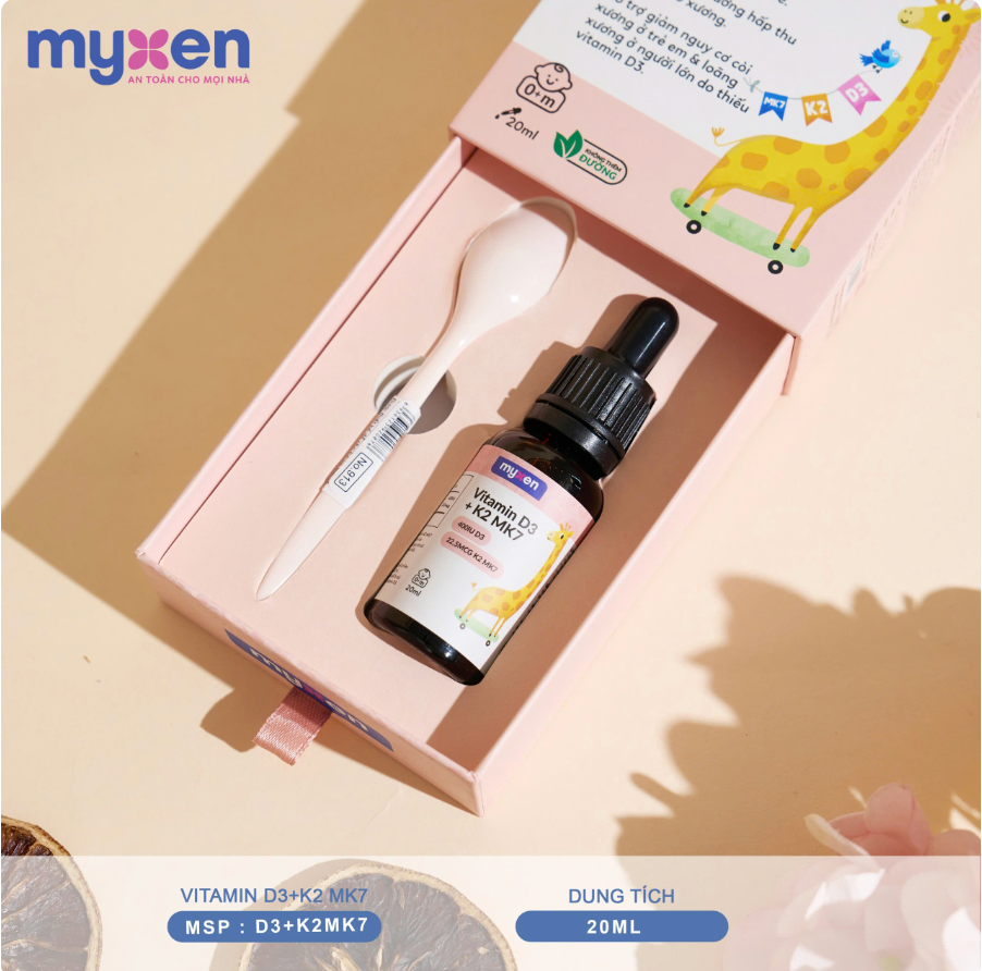  Myxen - Vitamin D3 K2 MK7 