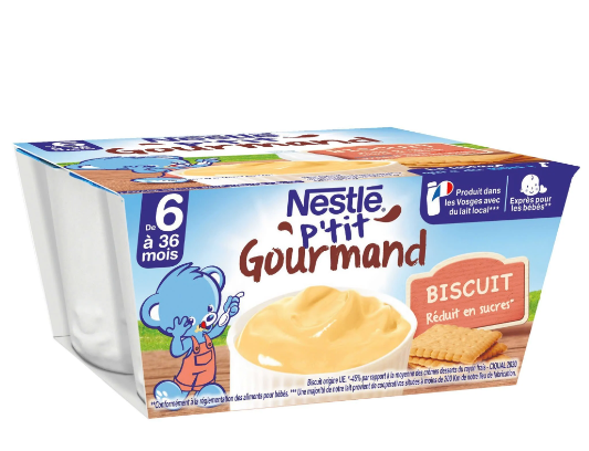  Váng Sữa Nestlé P'tit Gourmand (100g x 4) 