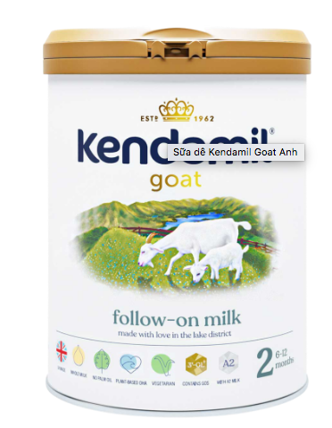  Sữa dê Kendamil Goat Anh 