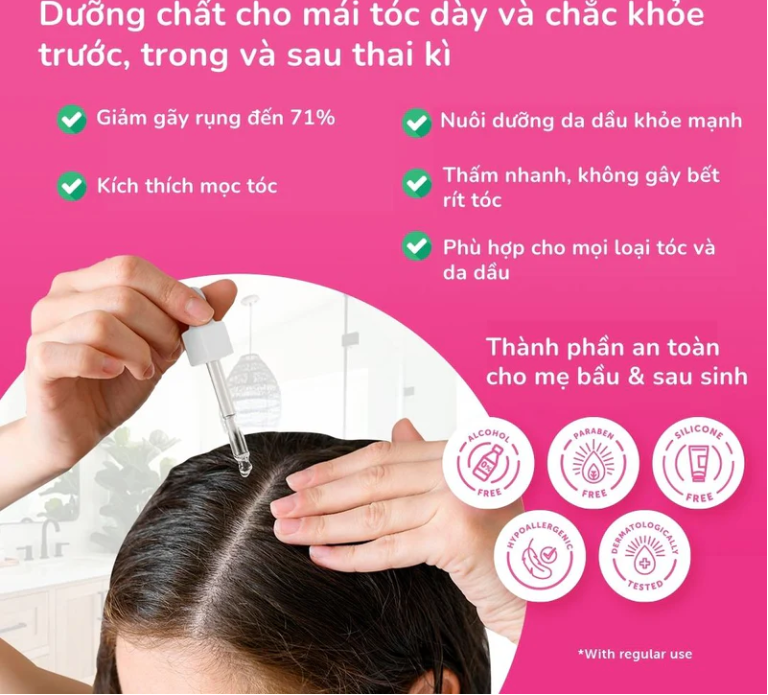  Tinh dầu dưỡng tóc Mama’s Choice Hair Serum 