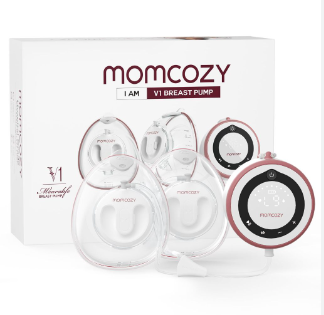  MOMCOZY - Máy hút sữa đôi rảnh tay V1 Pro 