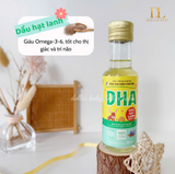  Dầu ăn dặm DHA ép lạnh nguyên chất 6m+ / 100ml 