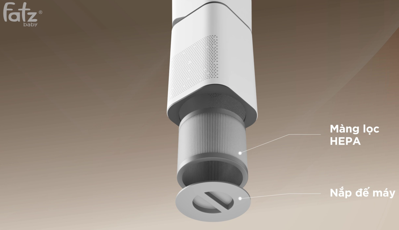  FATZ BABY - Máy lọc không khí bù ẩm công nghệ Ion Plasma - IonAir 1 