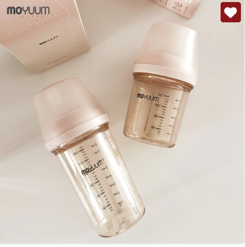  Bình sữa Moyuum PPSU Mov.aa Bản Trơn 