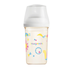  Bình sữa Moyuum PPSU Mov.aa Bản họa tiết - Trắng 