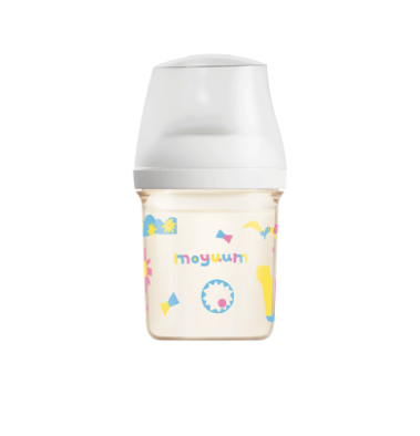  Bình sữa Moyuum PPSU Mov.aa Bản họa tiết - Trắng 