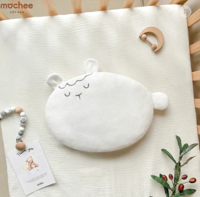  MOCHEE - Gối Đầu Jacquard Thêu 