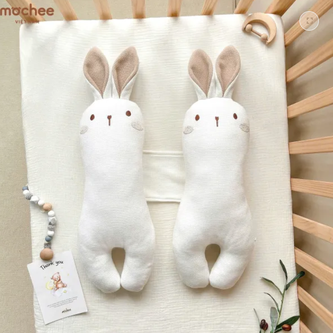  MOCHEE - Gối Chặn Jacquard Thêu 