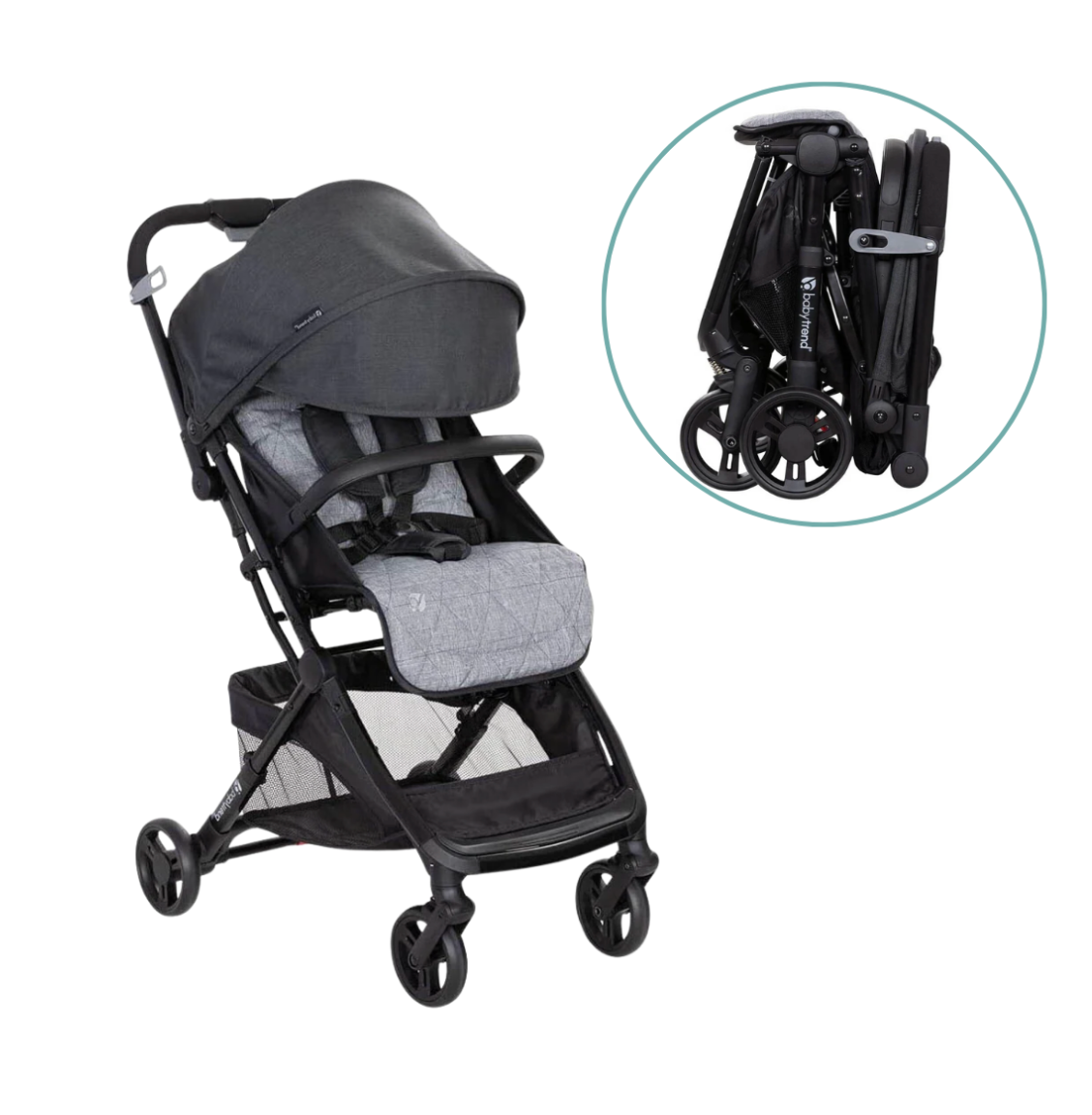  Xe đẩy gấp gọn Baby Trend Tango Mini 