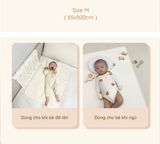  Thảm lót chống thấm Dotori Airy Waterproof Pad Organic Cotton 100% thấm hút tốt 