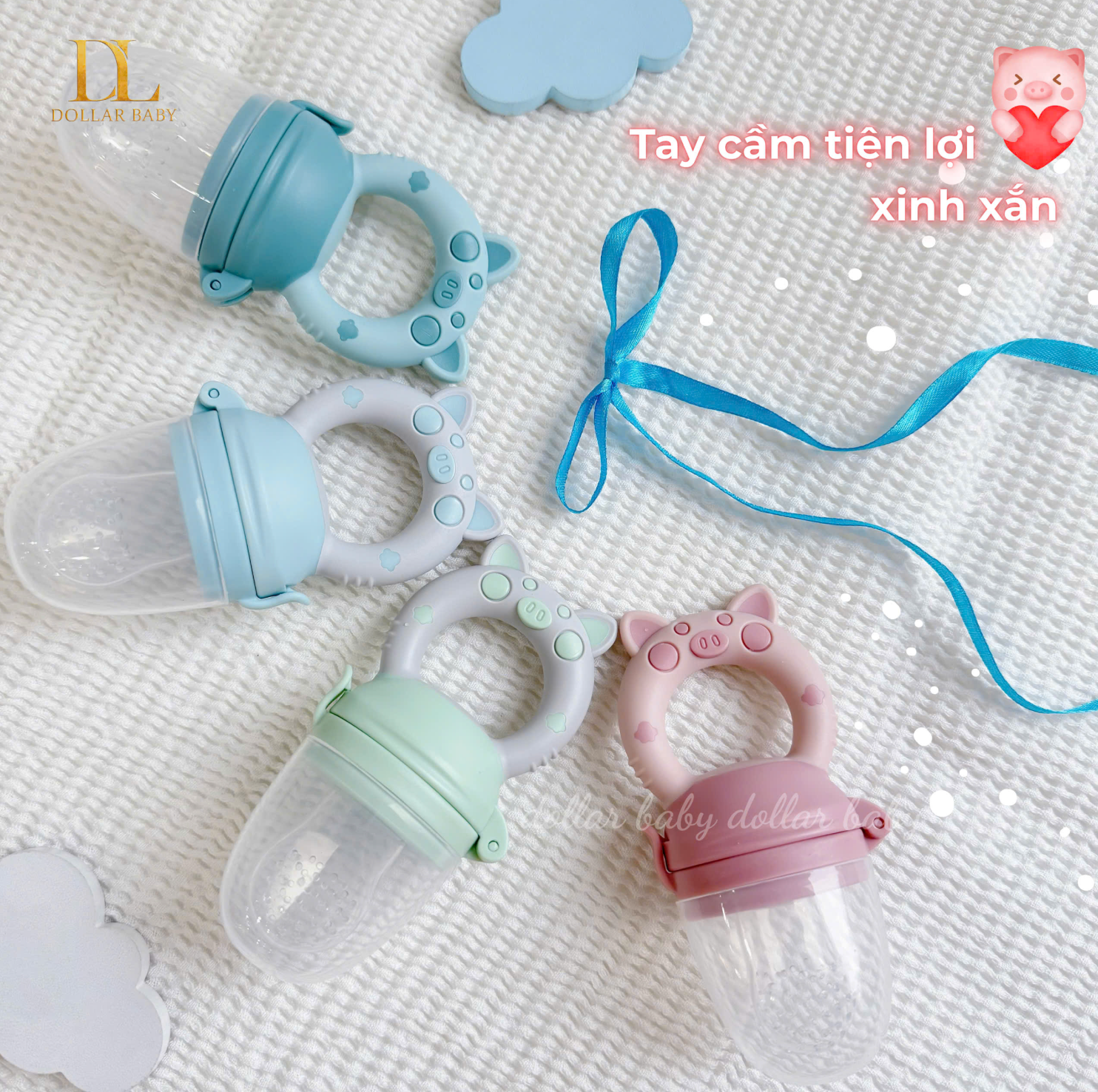  Túi nhai silicon Little Bykker 