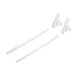  Bộ 2 vòi và ống hút Bình tập uống Hegen Straw Replacement Set 
