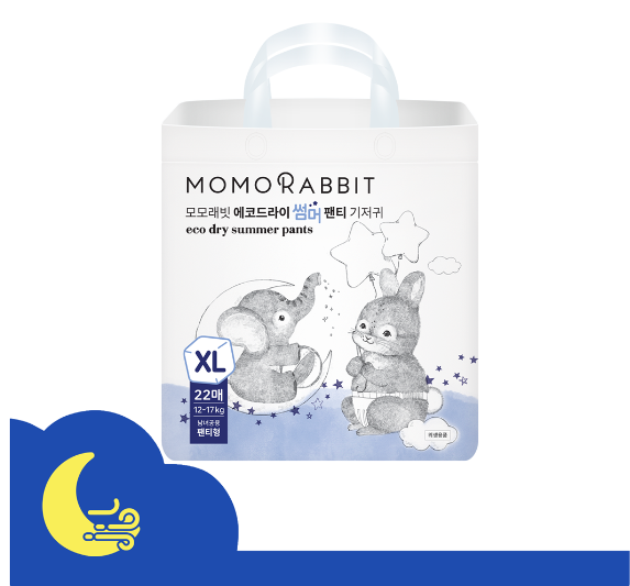  Bỉm quần đêm hè Momorabbit 