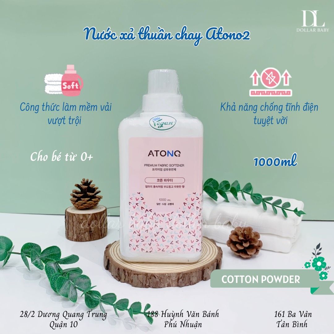  Nước Xã Thuần Chay Cao Cấp ATONO2 