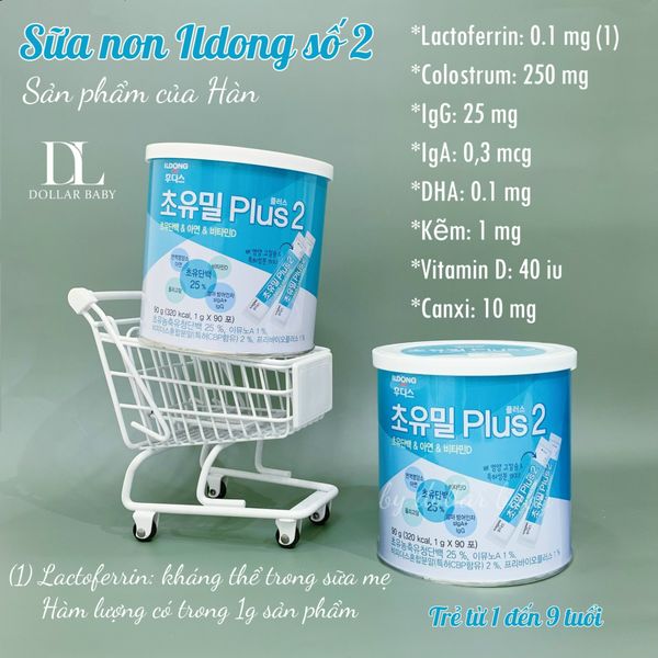  Sữa non ildong Plus 