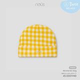 NOUS - Mũ Tròn Kẻ Vàng 