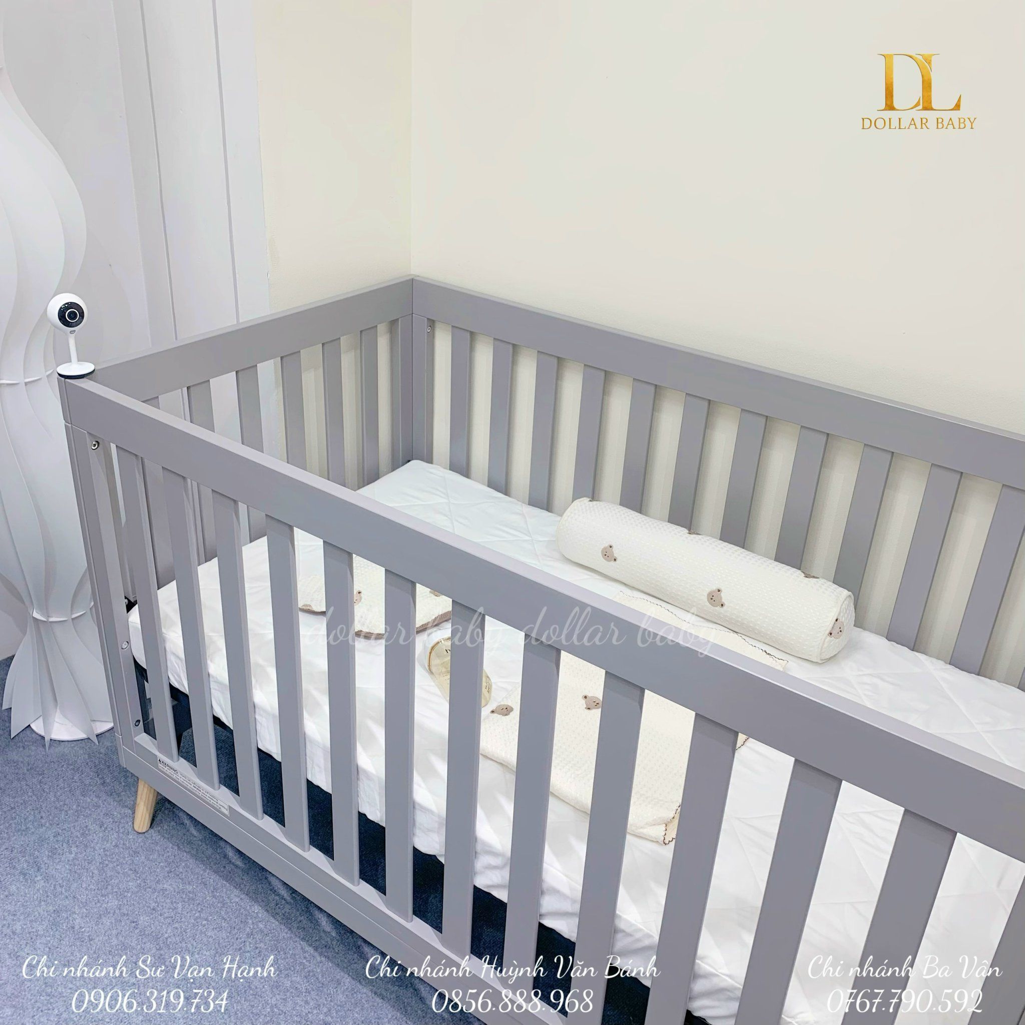  Giường Cũi Đa Năng Delta Children - ( 139.7 x 77.5 x 91.4 cm ) 