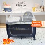  Baby Trend Lil Snooze Deluxe II Playard - Nôi Cũi Vải Gấp Gọn Đa Năng 