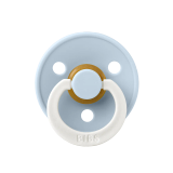  Ty Ngậm Núm Tròn Cao Su Tự Nhiên BIBS Pacifier Colour Latex Size 2 - 6M+ 