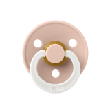  Ty Ngậm Núm Tròn Cao Su Tự Nhiên BIBS Pacifier Colour Latex Size 2 - 6M+ 