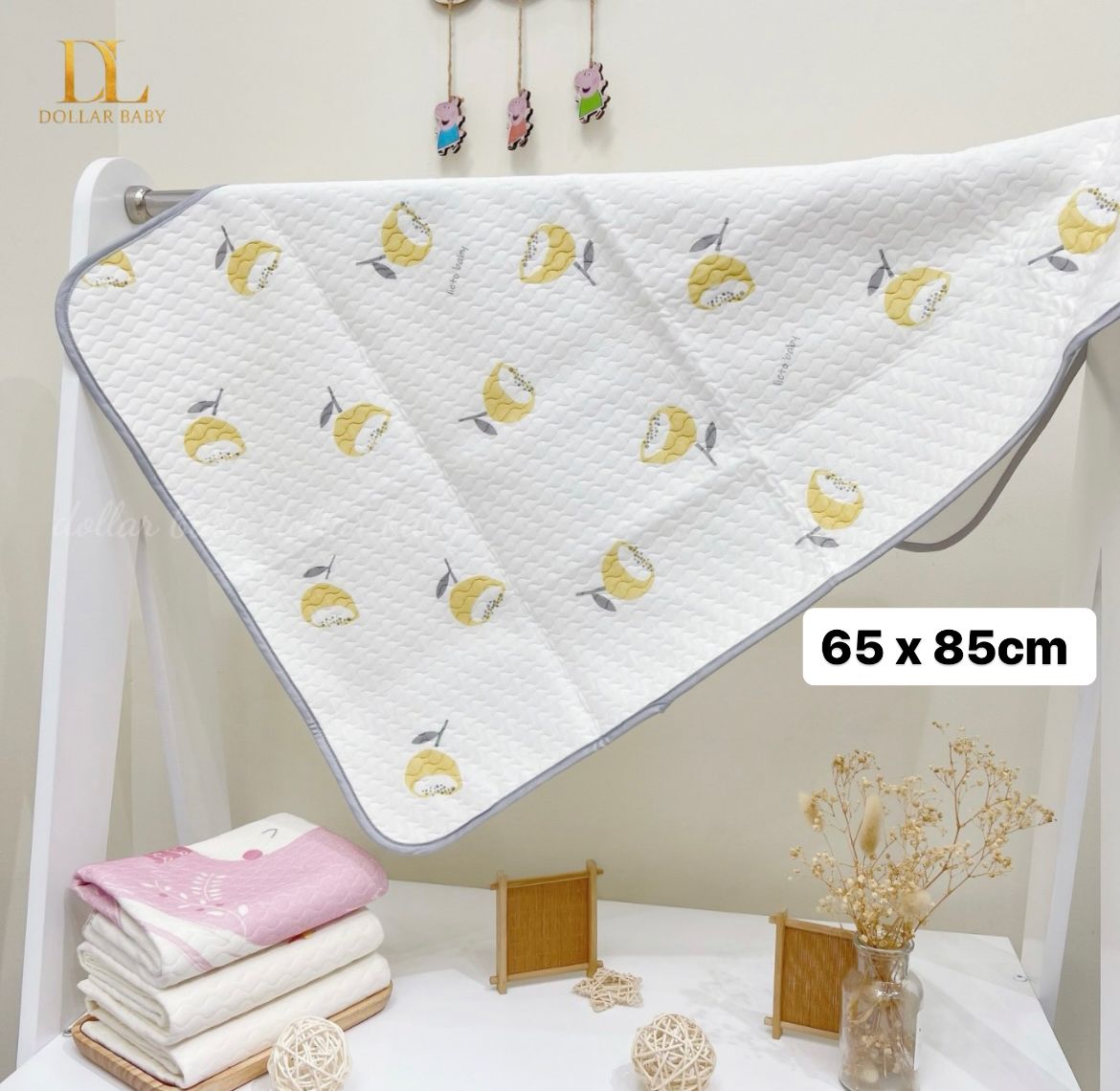  Lót Chống Thấm LIETO Hàn Quốc - ( 65 x 85 Cm ) 