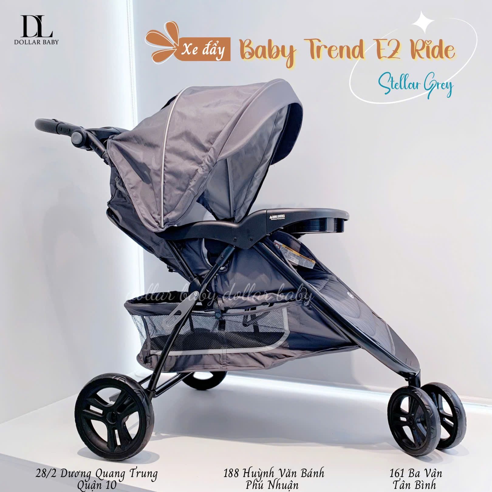  Xe đẩy cho mọi địa hình Baby Trend EZ Ride 