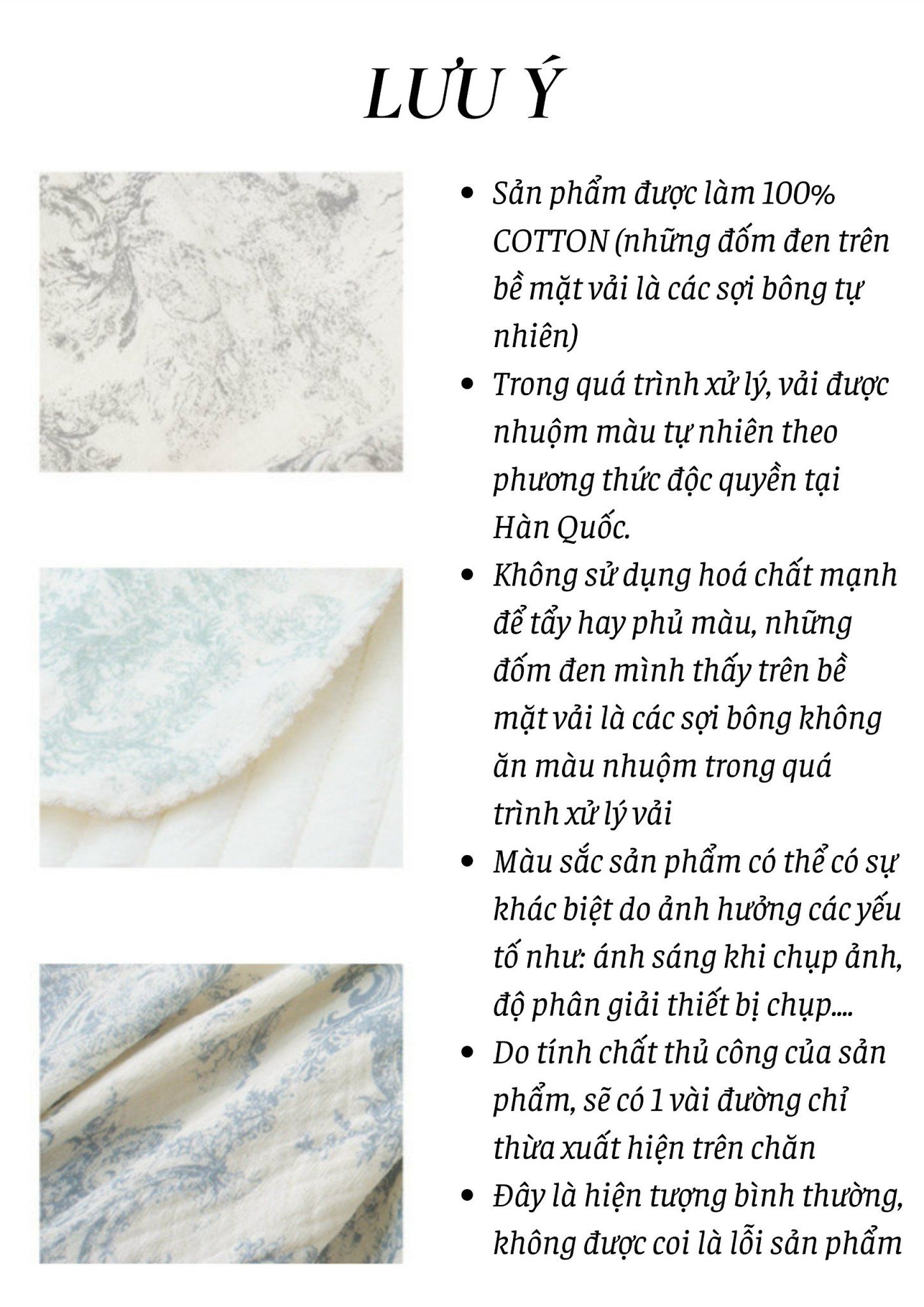  Chăn Hoạ Tiết Emong Toile Blanket 