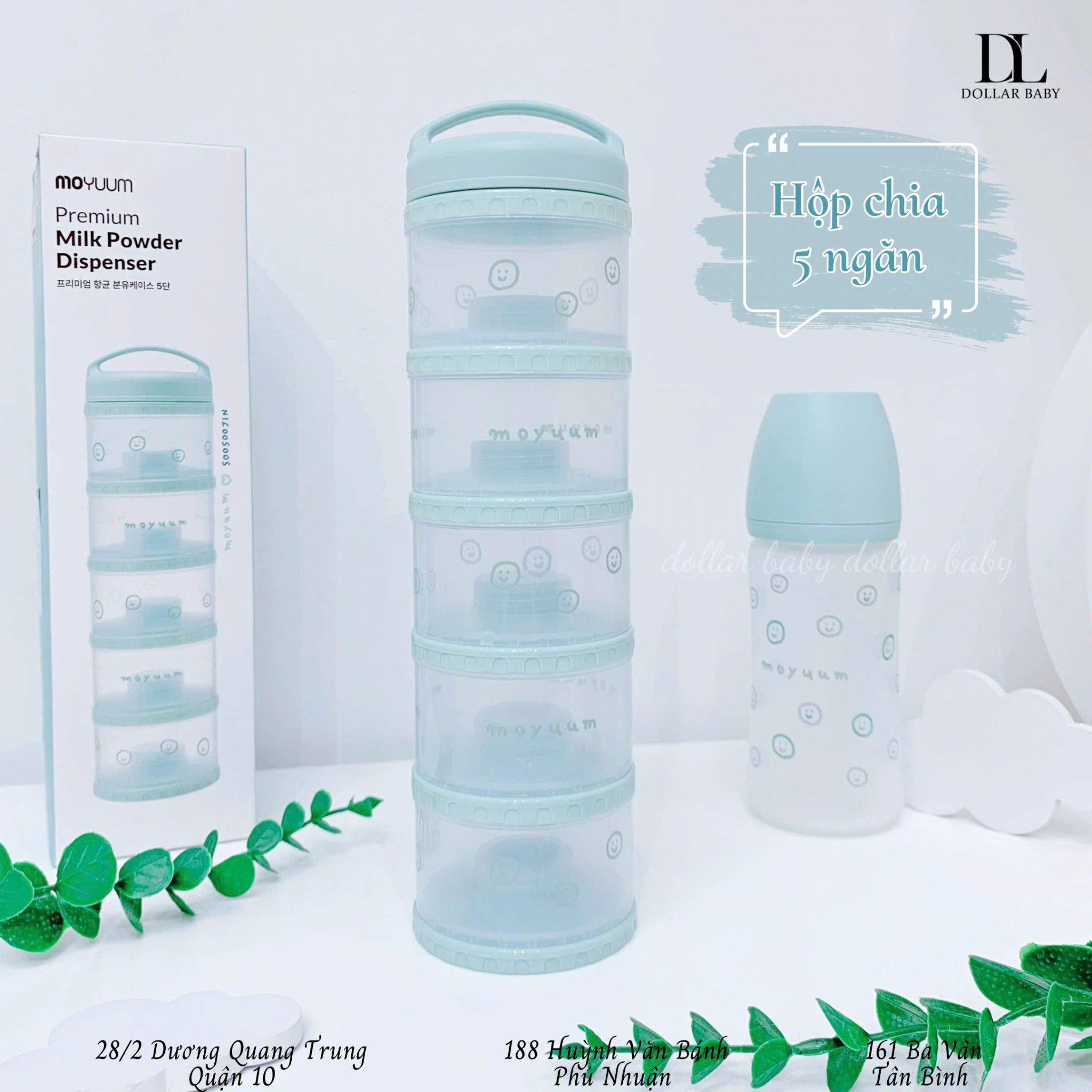  Hộp Chia Sữa Moyuum 