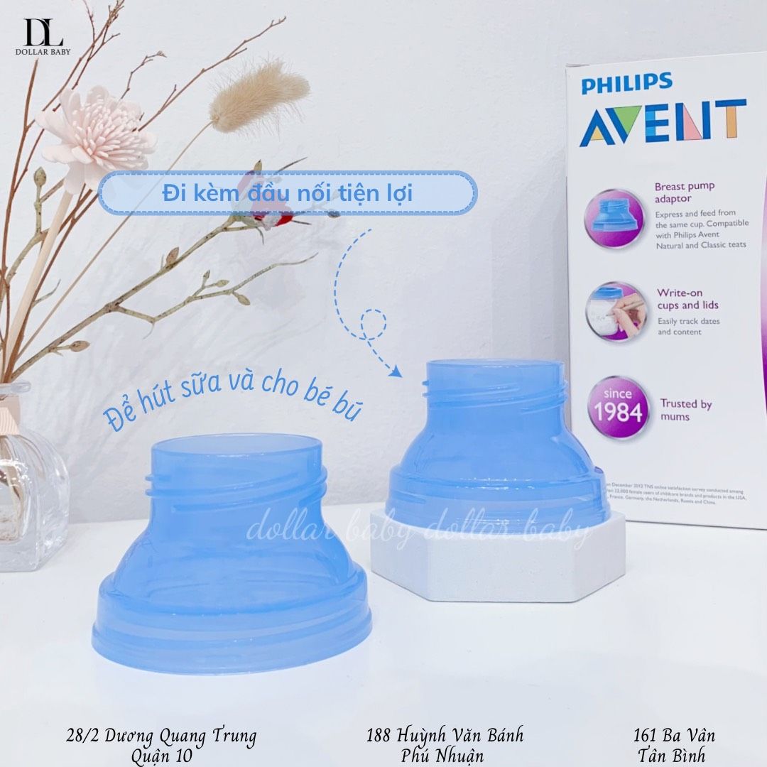  Set 10 Cốc Trữ Sữa Mẹ Philips Avent - SCF618/10 