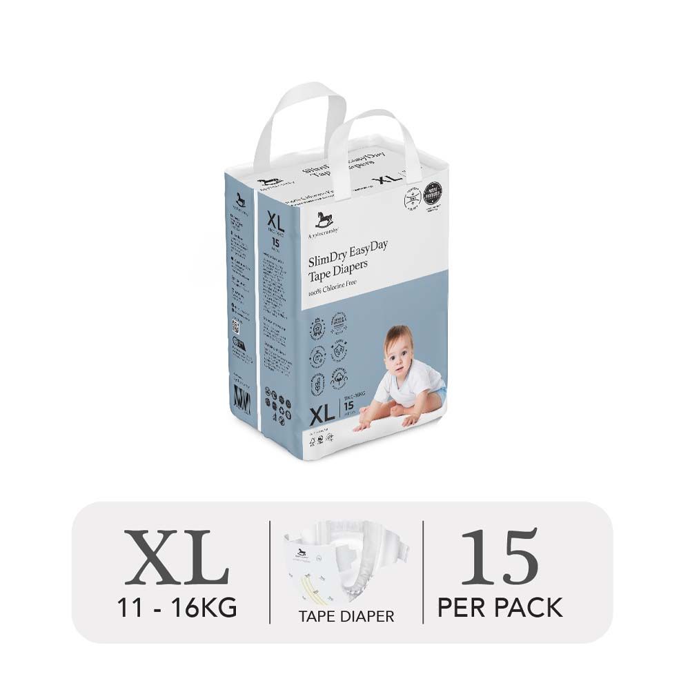  Bỉm Tã Dán Ngày Applecrumby Slimdry Easyday Mini Tape 