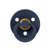  Ty Ngậm Núm Tròn Cao Su Tự Nhiên BIBS Pacifier Colour Latex Size 2 - 6M+ 