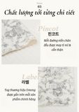  Chăn Hoạ Tiết Emong Toile Blanket 