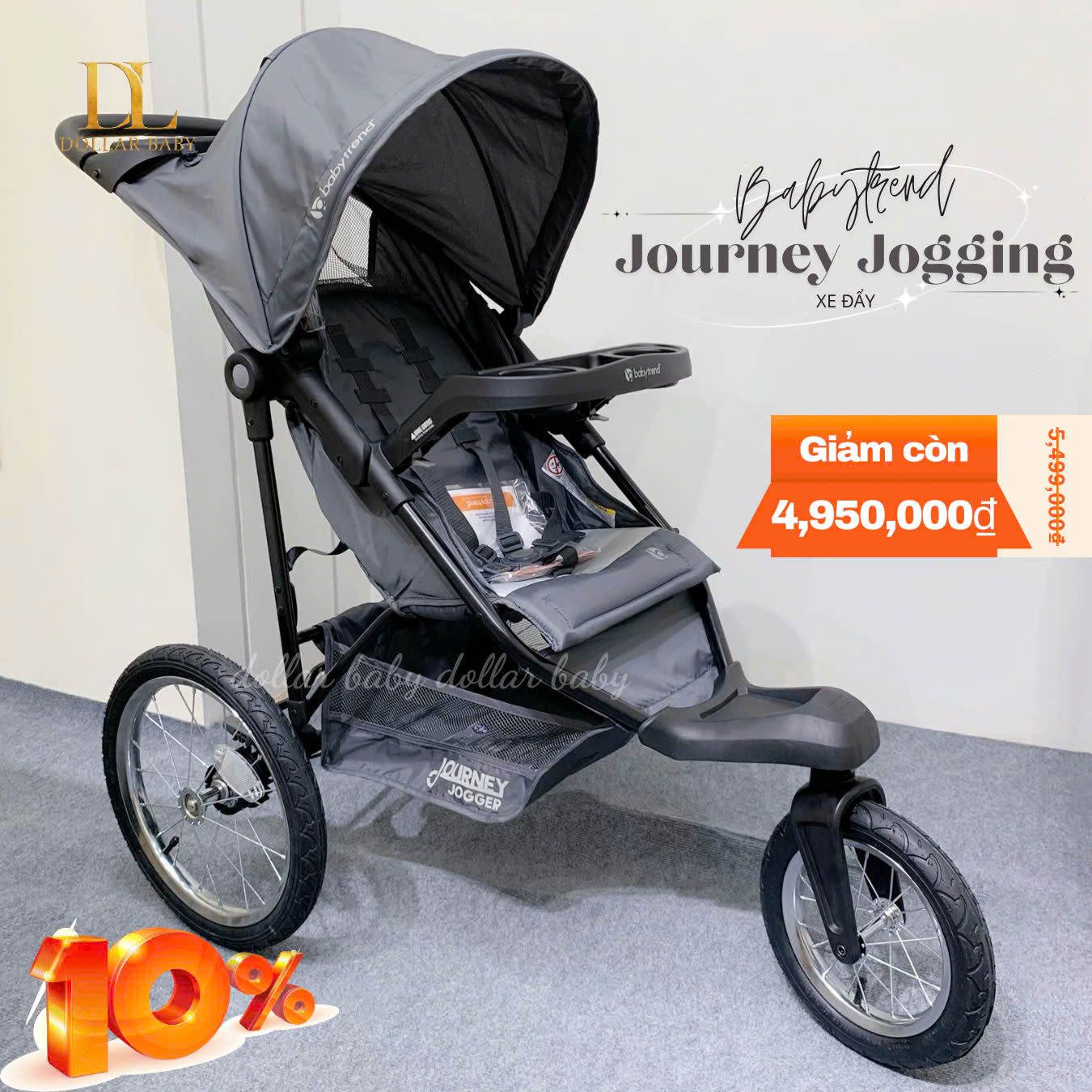  Xe đẩy Baby Trend Journey Jogging 