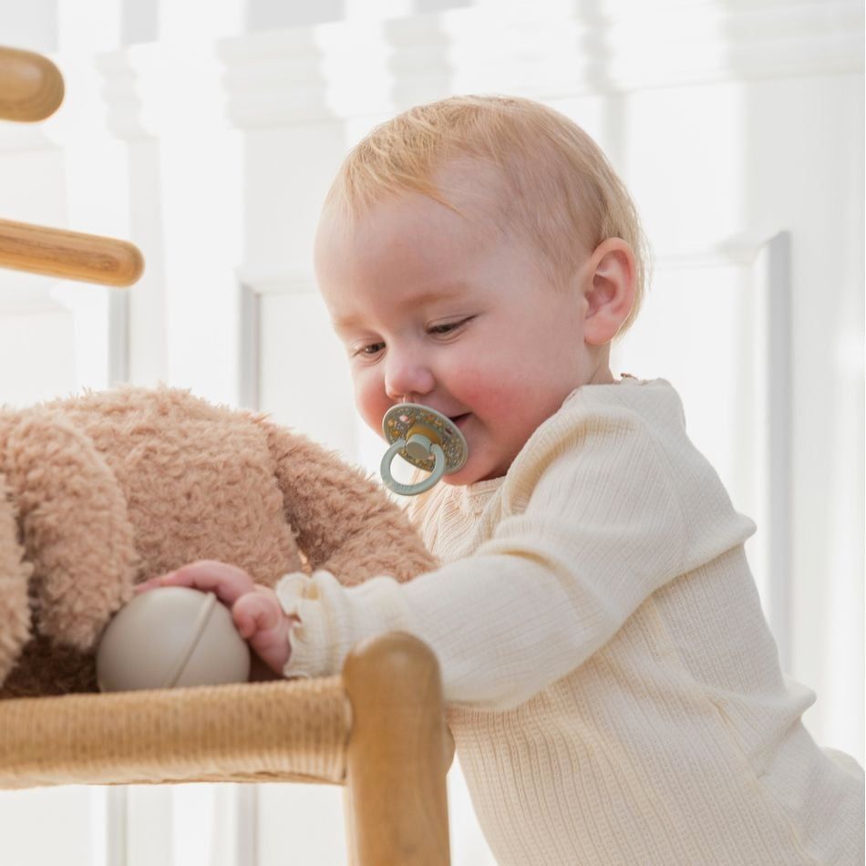  Ty Ngậm Bibs Cao Su Non Colour x Liberty - Size 1 