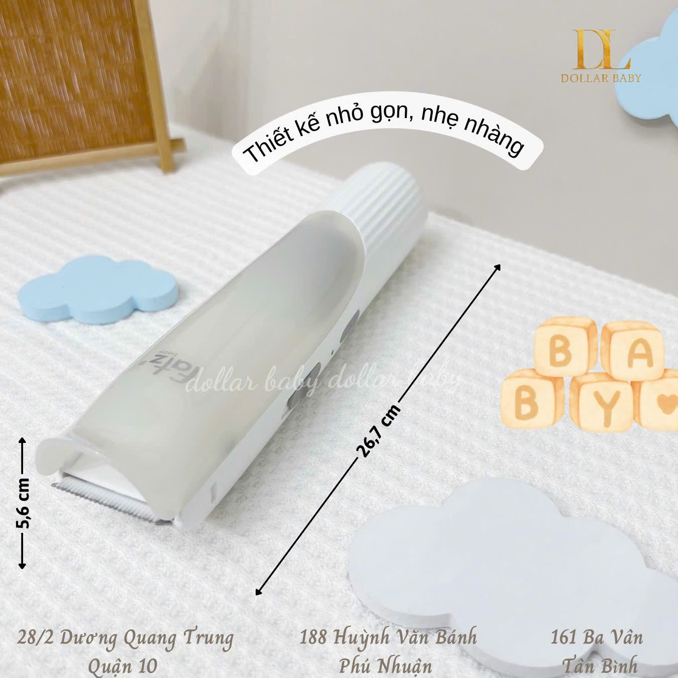  FATZ BABY - Tông Đơ Cắt Và Hút Tóc - Trim 4 