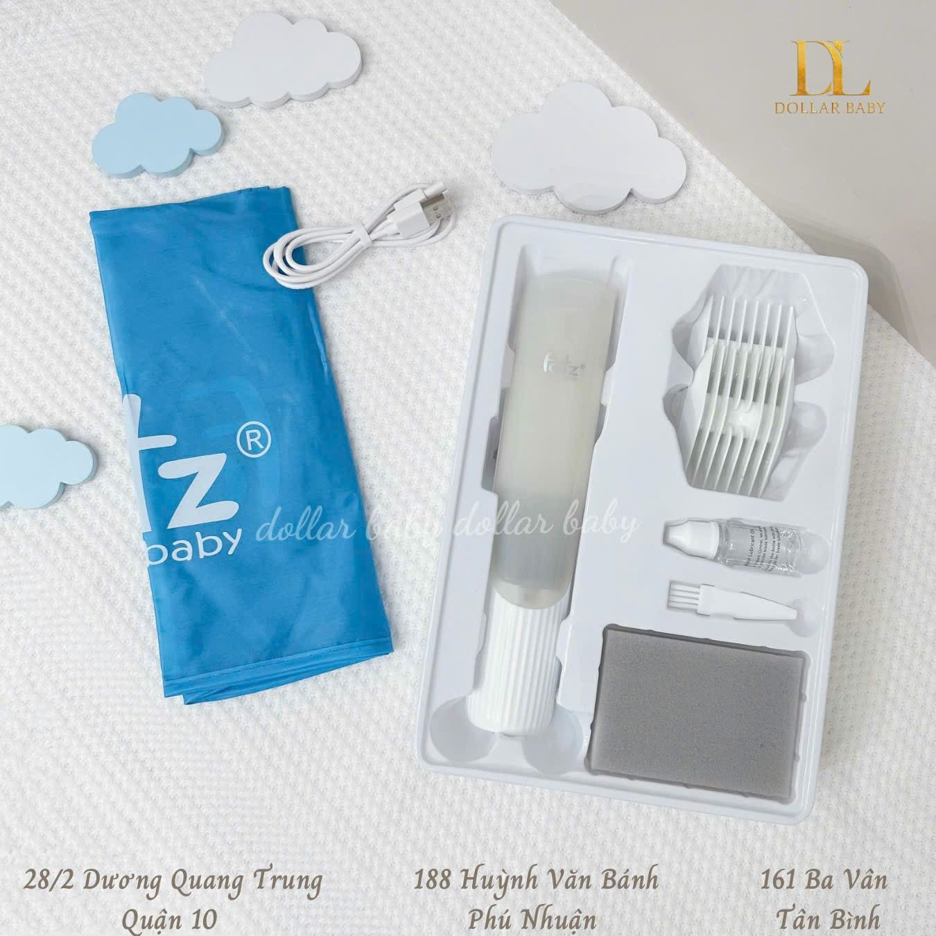  FATZ BABY - Tông Đơ Cắt Và Hút Tóc - Trim 4 