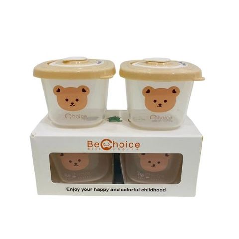  Set 2 Hủ Nhựa Trữ Đông BeChoice 