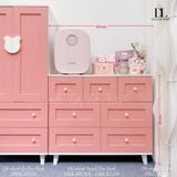  Bộ Tủ Gỗ Hồng Gấu Trắng 